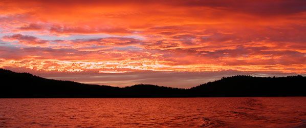 Sunset Kenepuru Sound
